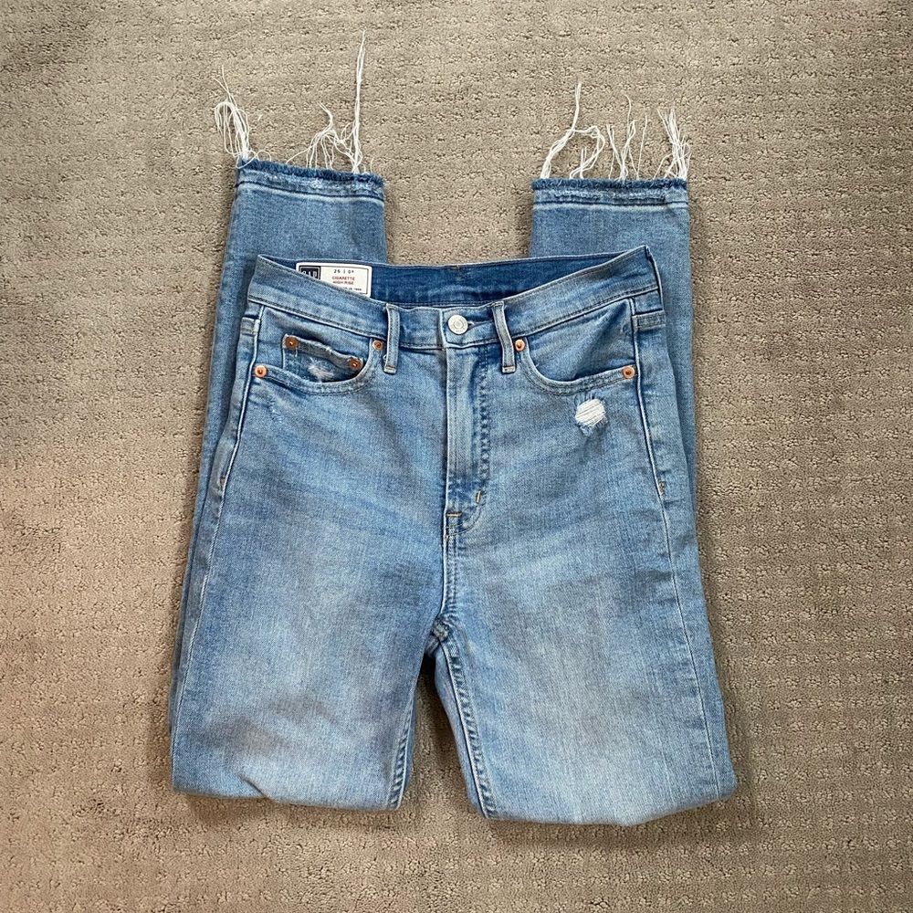 Gap Cigarette Jeans